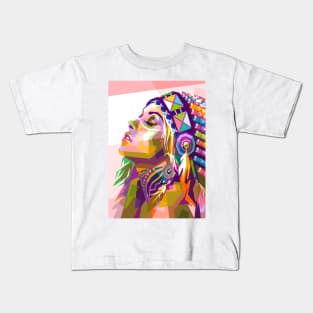 Apache Girl Kids T-Shirt